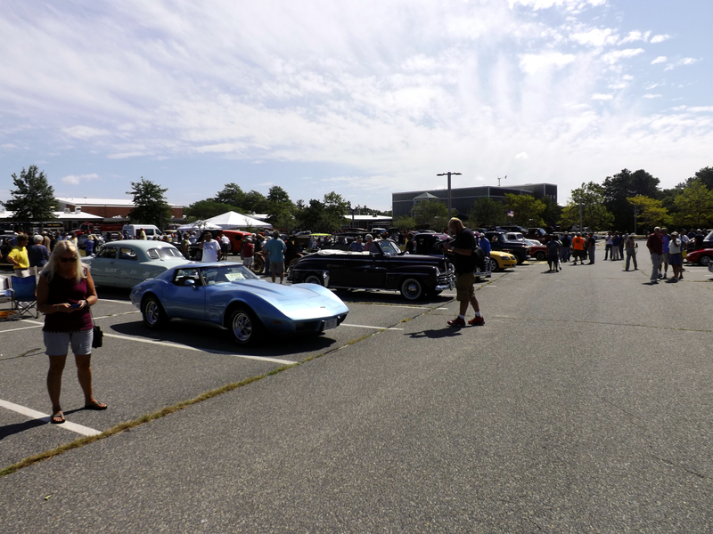 Beautiful day for a car show!